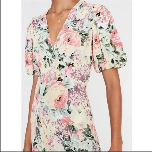 NWOT Faithfull The Brand | Marie Louise Midi Dress size M - Picture 6 of 15